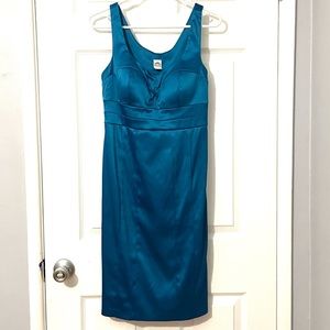 Sangria Turquoise Sleeveless Dress